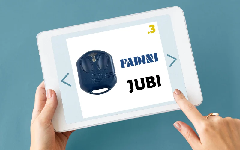 ریموت فادینی مدل JUBI